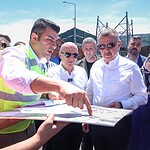 Başkan Büyükakın Üç İlçe Belediye Başkanıyla Sahaya İndi: "Sadece Hizmet Ediyoruz"