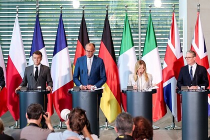 E5 Ülkeleri Ankara'daki NATO Zirvesi İçin Berlin'de Bir Araya Geldi