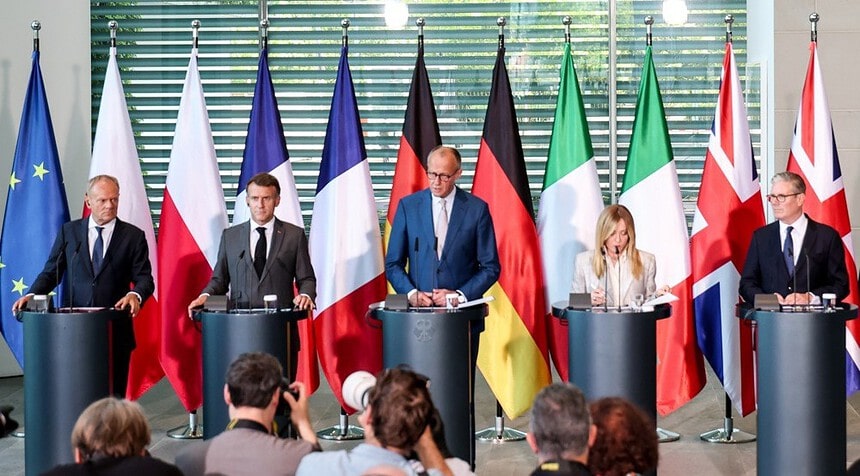 E5 Ülkeleri Ankara'daki NATO Zirvesi İçin Berlin'de Bir Araya Geldi