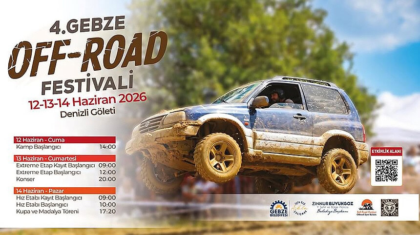 4. Gebze Off-Road Festivali 2026 Programı
