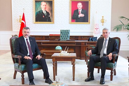 İçişleri Bakanı Çiftçi, Sağlık Bakanı Memişoğlu İle Bir Araya Geldi