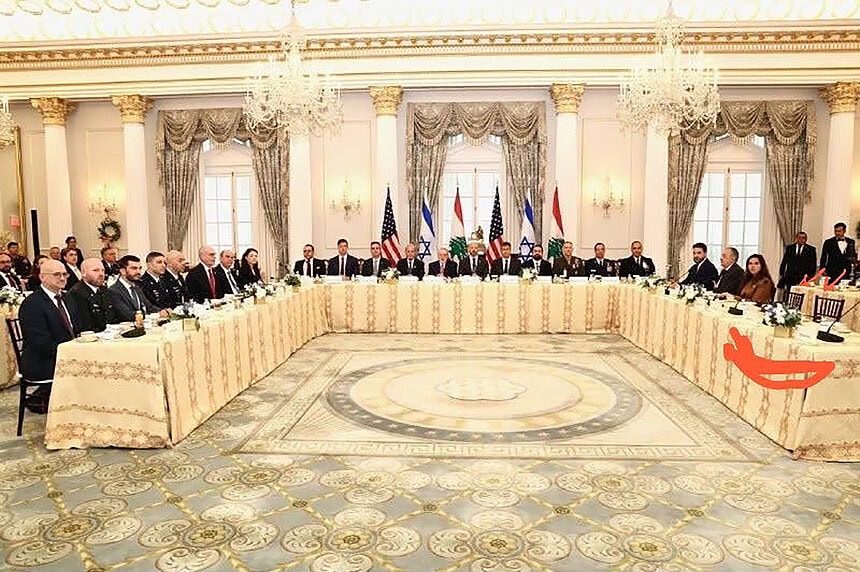 ABD'deki İsrail-Lübnan Görüşmelerinde İlk Gün Sona Erdi: Washington'da 8 Saatlik Gizemli Zirve!