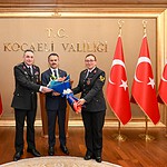Jandarma Teşkilatının 187. Kuruluş Yıl Dönümünde Kocaeli Valisi İlhami Aktaş’a Anlamlı Ziyaret