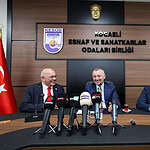 Kocaeli Büyükşehir Belediye Başkanı Tahir Büyükakın KESOB’u Ziyaret Etti: "Siz Proje Getirin Biz Destekleyelim"