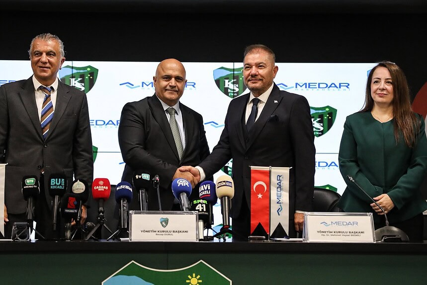 Kocaelispor’un Yeni Sağlık Sponsoru Belli Oldu: Özel Medar Hastanesi ile 2026-2027 Sözleşmesi İmzalandı!