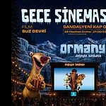 Büyükşehir’den Çocuklara En Güzel Karne Hediyesi: Ormanya’da Ücretsiz "Buz Devri" Sinema Gecesi