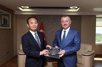 Başkan Büyükakın Japonya Başkonsolosu Ryoichi’yi Ağırladı!