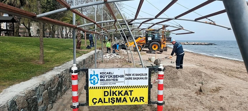 Büyükşehir'den Kocaeli Sahillerine Yaz Dokunuşu!