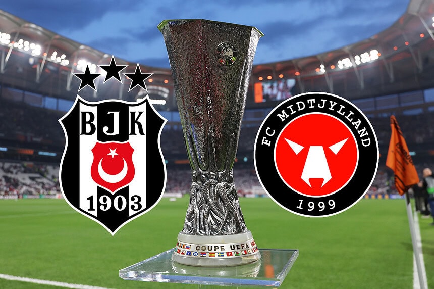 Beşiktaş'ın UEFA Avrupa Ligi'ndeki Rakibi Midtjylland Oldu!