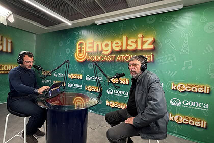 Ünlü oyuncular Gonca’da Mikrofon Başına Geçti