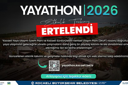 Yayathon İleri Bir Tarihe Ertelendi