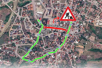 Başiskele'de Yol Kapanıyor: Yuvacık Dörtyol'da 6 Günlük Üstyapı Çalışması!