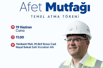 Derince Belediyesi Afet Mutfağı'nın Temelini Atıyor: 4 Bin 800 Metrekarelik Dev Tesis!