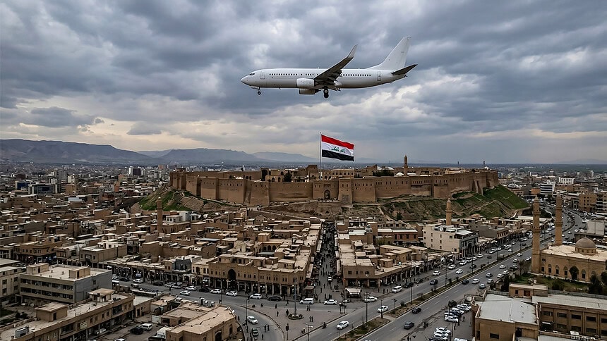 Erbil Havalimanı'nda 72 Saatlik Uçuş Durdurma
