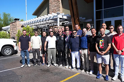 Hacıosmanoğlu Arizona'da Gazetecilerle: Dünya Kupası Kampını Anlattı