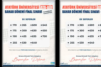 Kocaeli Büyükşehir Belediyesi'nden ATA-AÖF Sınavı İçin Umuttepe'ye 15 Ek Hat Desteği