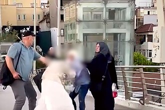 İzmit Halkevi Köprüsü'nde Kadın Kavgası: Saçından Tutup Yere Çekti