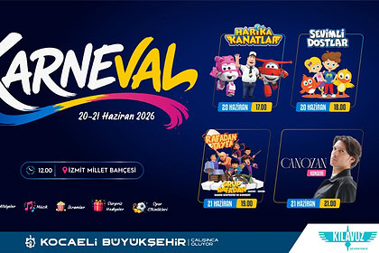 2026 Kocaeli Karneval Çocuk Şenliği Ne Zaman, Nerede? Lunapark ve Akvaryum Müjdesi!