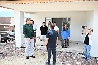 Kartepe'de 3 Mahalleye Yeni Muhtarlık Binası Yükseliyor