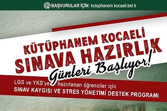 Kocaeli Büyükşehir Belediyesinden Ücretsiz LGS ve YKS Psikolojik Danışmanlık Desteği