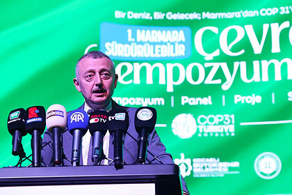 Marmara Çevre Sempozyumu'nda Büyükakın'dan 6 Milyar TL'lik Müjde