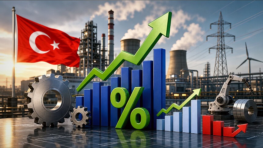 Sanayi Üretimi Yıllık Yüzde 6 Arttı: İmalatta Yüzde 6,8 Sıçrama