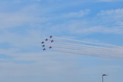 Türk Yıldızları Belçika Semasında: 45 Dakikayla En Uzun Gösteri