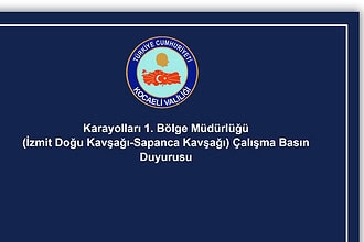 Kocaeli TEM Otoyolu İstanbul Yönünde Şerit Daraltması: Sürücülere Yol Çalışması Uyarısı!