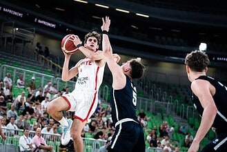 20 Yaş Altı Erkek Milli Basketbol Takımı, Slovenya'ya Mağlup Oldu