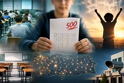 452 Öğrenci LGS'de 500 Tam Puan: 383 Ayrı Binadan Çıktılar