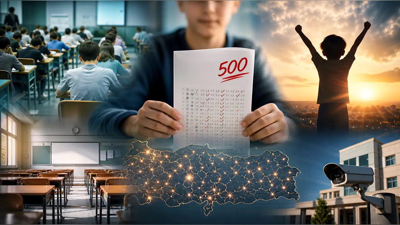 452 Öğrenci LGS'de 500 Tam Puan: 383 Ayrı Binadan Çıktılar