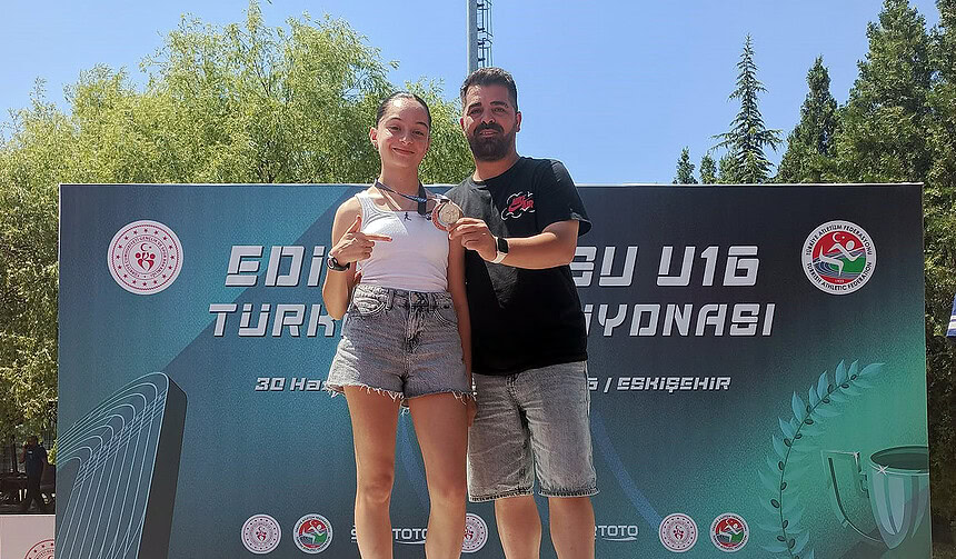 Kocaeli’ye Altın Madalya Geldi! Alya Gül Keskin U16 Türkiye Şampiyonu Oldu!