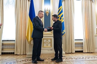 Bakan Fidan, Ukrayna Devlet Başkanı Zelenskiy İle Bir Araya Geldi