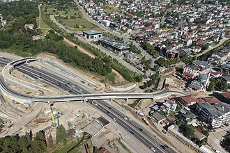 Kocaeli Büyükşehir Belediyesi Başiskele Kavşağı Millet Caddesi Bağlantısını Trafiğe Açtı!