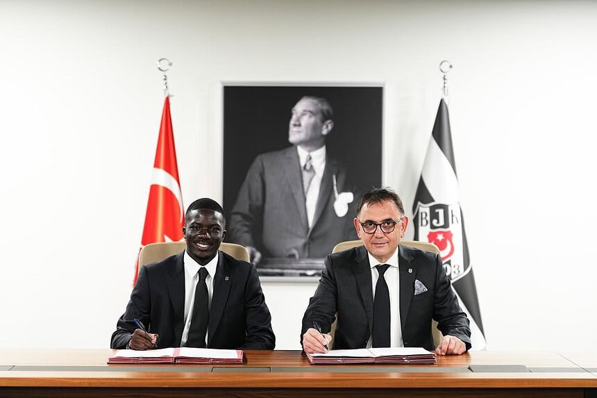 Beşiktaş, Ouattara İle 4 Yıllık Sözleşme İmzaladı