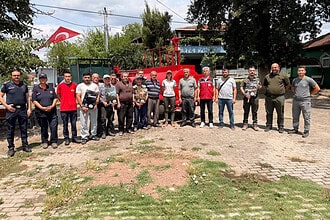 Büyükşehir’le Kırsalda Yangına Karşı Güçlü Hazırlık