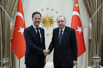 Cumhurbaşkanı Erdoğan, NATO Genel Sekreteri Rutte'yi Kabul Etti