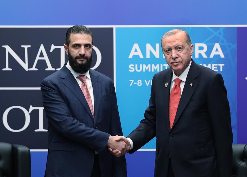 Cumhurbaşkanı Erdoğan, Suriye Cumhurbaşkanı Ahmed Şara Bir Araya Geldi