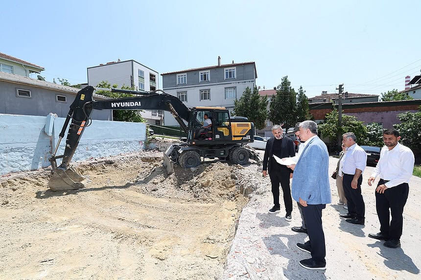 Dilovası Belediyesi Cumhuriyet Mahallesi Semt Konağı Projesi’nde Çalışmalar Başladı!