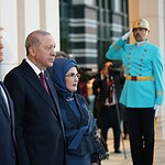 Devlet ve Hükümet Başkanları İle Eşleri Onuruna Cumhurbaşkanlığı Külliyesi'nde Resepsiyon Verildi