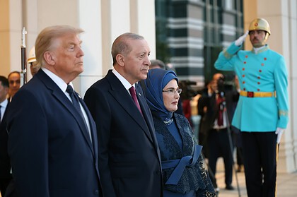 Devlet ve Hükümet Başkanları İle Eşleri Onuruna Cumhurbaşkanlığı Külliyesi'nde Resepsiyon Verildi