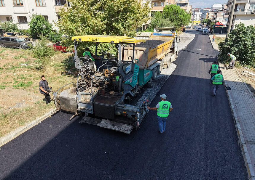Kocaeli Gebze’de Ulaşım Konforu Artıyor: Gaziler Mahallesi 1716 Ve 1719 Sokak Asfaltlandı!