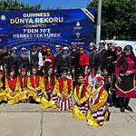 Başiskele Belediyesi Halk Oyunları Grubu Tarih Yazdı! İstanbul’daki Guinness Horon Rekoruna Kocaeli İmzası