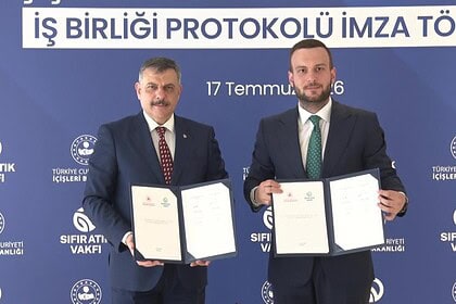 İçişleri Bakanı Çiftçi Sıfır atık konusunda Sıfır Atık Vakfımızla beraber iş ve güç birliği yapıyoruz