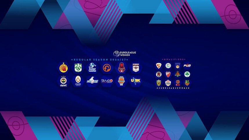 Kadınlar Euroleague'de Fenerbahçe, Galatasaray ve Emlak Konut Mücadele Edecek