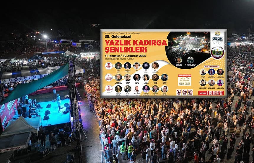 38. Geleneksel Yazlık Kadırga Şenliği Başlıyor: Gölcük'te 3 Günlük Karadeniz Festivali!