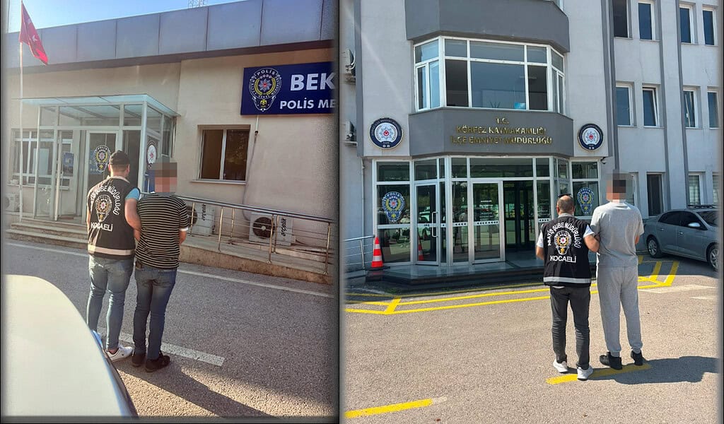 Kocaeli Emniyeti’nden Operasyon: Kesinleşmiş Hapis Cezası Bulunan 2 Şahıs Yakalandı!