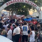 Körfez'de Festival Heyecanı Dağıtılacak Kirazlar Saniyeler İçinde Tükendi