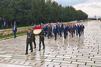 NATO Heyetinden Anıtkabir’e Ziyaret