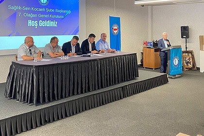 Sağlık-Sen Kocaeli Şubesi 7. Olağan Genel Kurulu Tamamlandı: Yeni Başkan Mevlüt Akdere Oldu!